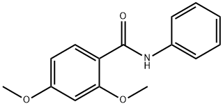 2,4-dimethoxy-N-phenylbenzamide 结构式