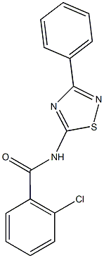 17277-03-1 2-chloro-N-(3-phenyl-1,2,4-thiadiazol-5-yl)benzamide