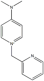 4-(dimethylamino)-1-(2-pyridinylmethyl)pyridinium Structure