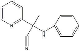 17424-73-6 2-anilino-2-(2-pyridinyl)propanenitrile