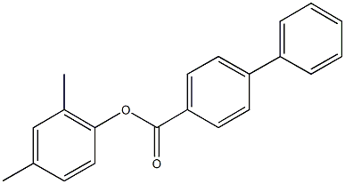 2,4-dimethylphenyl[1,1'-biphenyl]-4-carboxylate,175466-72-5,结构式