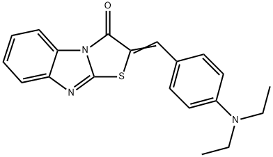 2-[4-(diethylamino)benzylidene][1,3]thiazolo[3,2-a]benzimidazol-3(2H)-one|