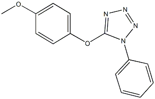 17743-24-7 5-(4-methoxyphenoxy)-1-phenyl-1H-tetraazole