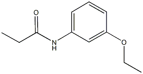 N-(3-ethoxyphenyl)propanamide Structure