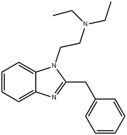 17817-67-3 N-[2-(2-benzyl-1H-benzimidazol-1-yl)ethyl]-N,N-diethylamine