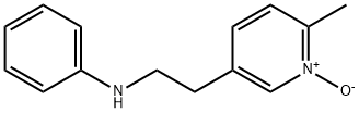 N-[2-(6-methyl-1-oxidopyridin-3-yl)ethyl]aniline,17835-22-2,结构式