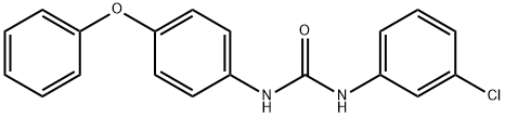 N-(3-chlorophenyl)-N'-(4-phenoxyphenyl)urea 结构式
