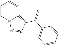 phenyl([1,2,3]triazolo[1,5-a]pyridin-3-yl)methanone Struktur