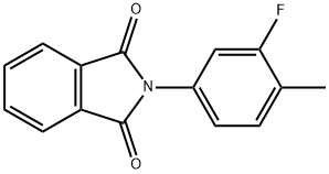 2-(3-fluoro-4-methylphenyl)-1H-isoindole-1,3(2H)-dione Structure
