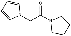 1-[2-oxo-2-(1-pyrrolidinyl)ethyl]-1H-pyrrole Structure