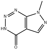 7-甲基-3H,4H,7H-吡唑并[3,4-D][1,2,3]三嗪-4-酮, 18213-76-8, 结构式