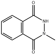 2-methyl-2,3-dihydro-1,4-phthalazinedione, 18393-54-9, 结构式
