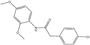 2-(4-chlorophenyl)-N-(2,4-dimethoxyphenyl)acetamide|