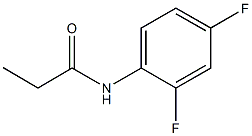 N-(2,4-difluorophenyl)propanamide Structure