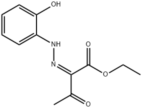 ethyl 2-[(2-hydroxyphenyl)hydrazono]-3-oxobutanoate 结构式