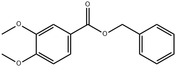 benzyl 3,4-dimethoxybenzoate Struktur