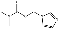 1H-imidazol-1-ylmethyl dimethylcarbamate Structure