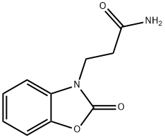 3-(2-oxo-1,3-benzoxazol-3(2H)-yl)propanamide Struktur
