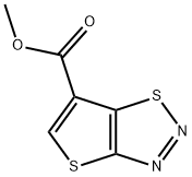 methyl thieno[2,3-d][1,2,3]thiadiazole-6-carboxylate Structure