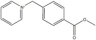 1-[4-(methoxycarbonyl)benzyl]pyridinium Structure