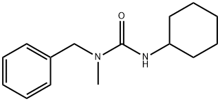 N-benzyl-N'-cyclohexyl-N-methylurea Structure