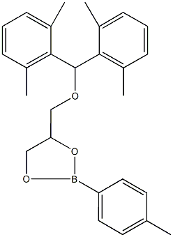 19574-65-3 bis(2,6-dimethylphenyl)methyl [2-(4-methylphenyl)-1,3,2-dioxaborolan-4-yl]methyl ether