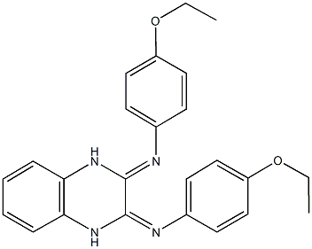 N~2~,N~3~-bis(4-ethoxyphenyl)-2,3-quinoxalinediamine Struktur