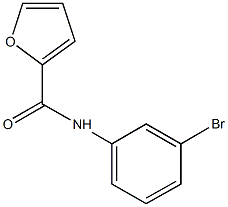 N-(3-bromophenyl)-2-furamide Structure