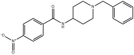 N-(1-benzyl-4-piperidinyl)-4-nitrobenzamide,197843-57-5,结构式