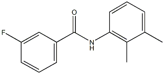 N-(2,3-dimethylphenyl)-3-fluorobenzamide Struktur
