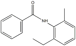 N-(2-ethyl-6-methylphenyl)benzamide Structure