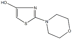 2-(4-morpholinyl)-1,3-thiazol-4-ol 结构式