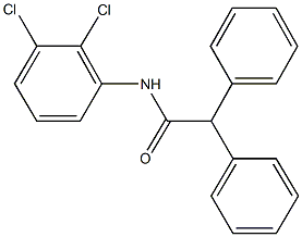 N-(2,3-dichlorophenyl)-2,2-diphenylacetamide Struktur