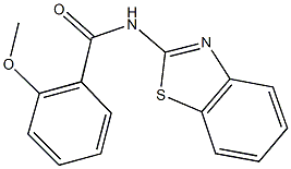 N-(1,3-benzothiazol-2-yl)-2-methoxybenzamide Structure