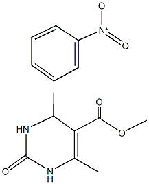 201989-39-1 methyl 4-{3-nitrophenyl}-6-methyl-2-oxo-1,2,3,4-tetrahydro-5-pyrimidinecarboxylate