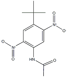 N-{4-tert-butyl-2,5-bisnitrophenyl}acetamide,2025-21-0,结构式