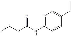 N-(4-ethylphenyl)butanamide Structure