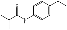 N-(4-ethylphenyl)-2-methylpropanamide 结构式