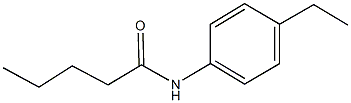 N-(4-ethylphenyl)pentanamide Structure