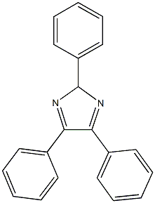 2,4,5-triphenyl-2H-imidazole Structure