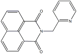 2-(2-pyridinylmethyl)-1H-benzo[de]isoquinoline-1,3(2H)-dione Struktur