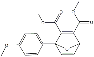 dimethyl 1-(4-methoxyphenyl)-7-oxabicyclo[2.2.1]hepta-2,5-diene-2,3-dicarboxylate|