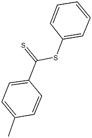 phenyl 4-methylbenzenecarbodithioate Structure