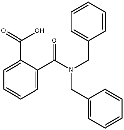 2-[(dibenzylamino)carbonyl]benzoic acid Structure