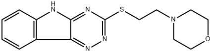 212246-20-3 2-(4-morpholinyl)ethyl 5H-[1,2,4]triazino[5,6-b]indol-3-yl sulfide