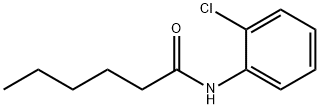 N-(2-chlorophenyl)hexanamide 结构式