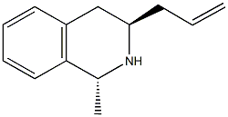 3-allyl-1-methyl-1,2,3,4-tetrahydroisoquinoline Structure