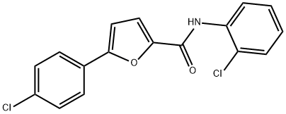 N-(2-chlorophenyl)-5-(4-chlorophenyl)furan-2-carboxamide|