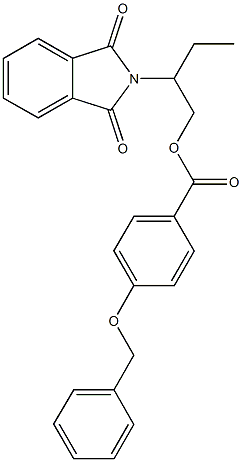 215534-18-2 2-(1,3-dioxo-1,3-dihydro-2H-isoindol-2-yl)butyl 4-(benzyloxy)benzoate