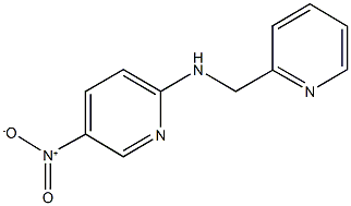 5-nitro-2-[(2-pyridinylmethyl)amino]pyridine 化学構造式